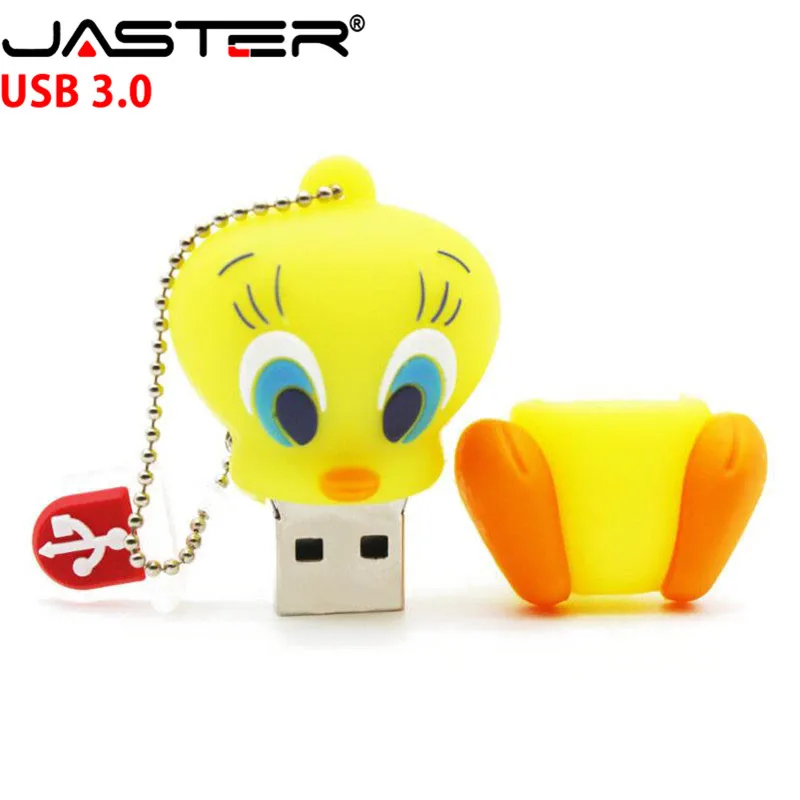USB 3,0 Looney tung usb флэш-накопитель 64 ГБ 32 ГБ 16 ГБ 8 ГБ 4 Гб флешки bugs Банни Даффи Дак носитель в форме сказочного персонажа животное ручка привод