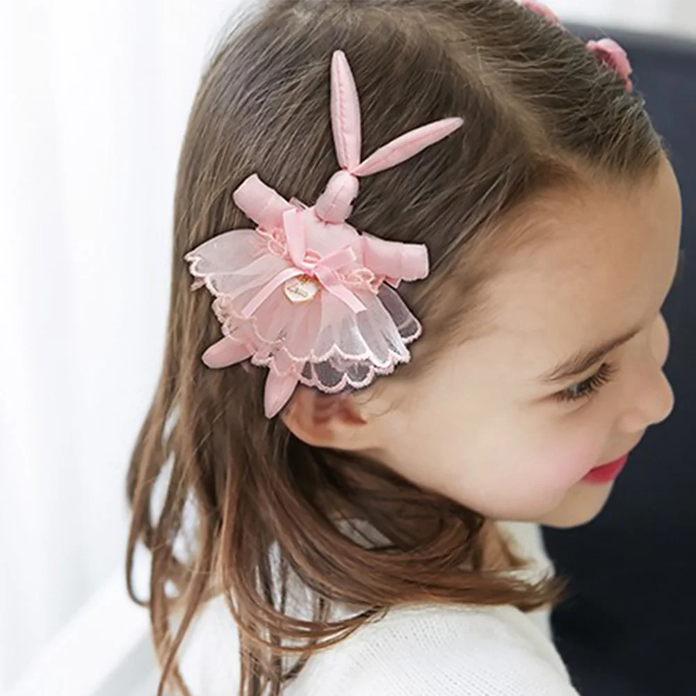 Модные аксессуары для волос для маленьких девочек; Прочная Милая повязка на голову с бантиком и заячьими ушками для новорожденных; подарок на каждый день