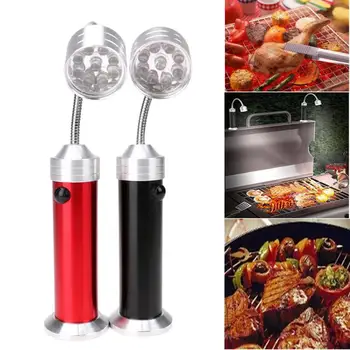 

Magnet Flashlight 9 LED Flexible Flashlight Mechanic Repair Car Tactical Military Portable Work Light Waterproof Emergent Lamp
