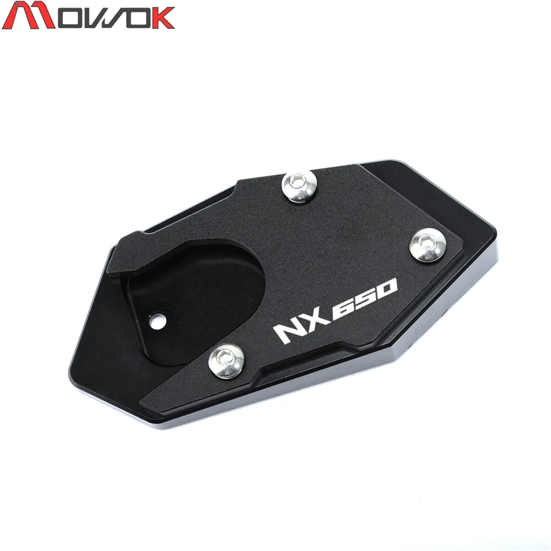 Для XLV 600 650 700 TRANSALP/DOMINATOR NX 650/FMX 650 Подножка для ног Выдвижная боковая подставка увеличитель опорная пластина