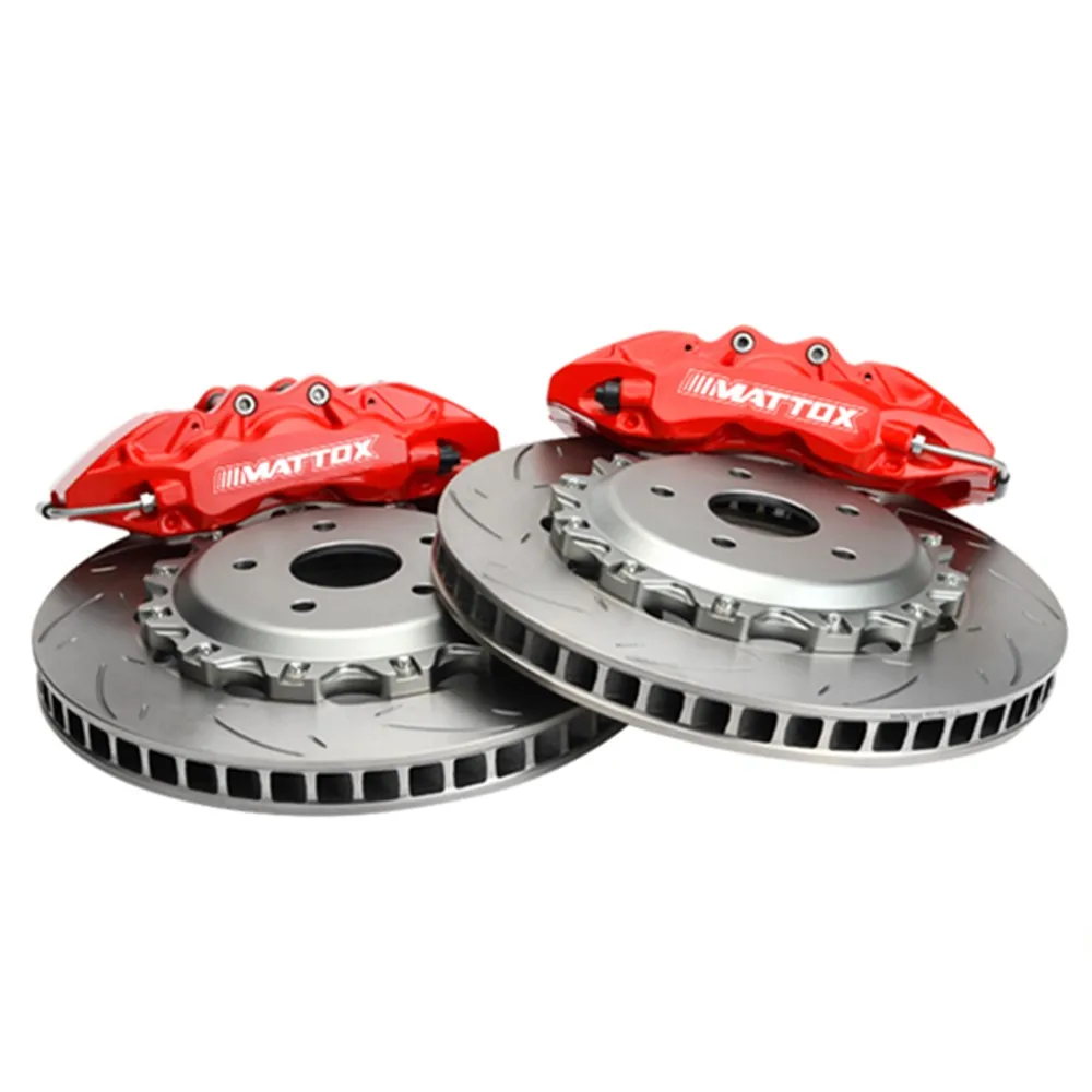 Mattox гоночный тормозной ротор 380*32 мм Большой 6 горшков суппорт для SEAT Leon Cupra R 2009 переднее колесо 19 дюймов - Цвет: 380x32mm