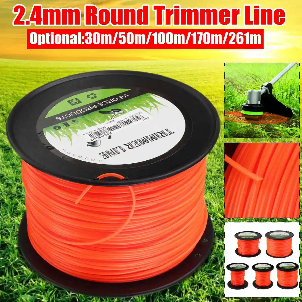 Lawn Mower Wire Blades Trimmer Cutter Gardening Tools Parts Cable Grass Trimming 