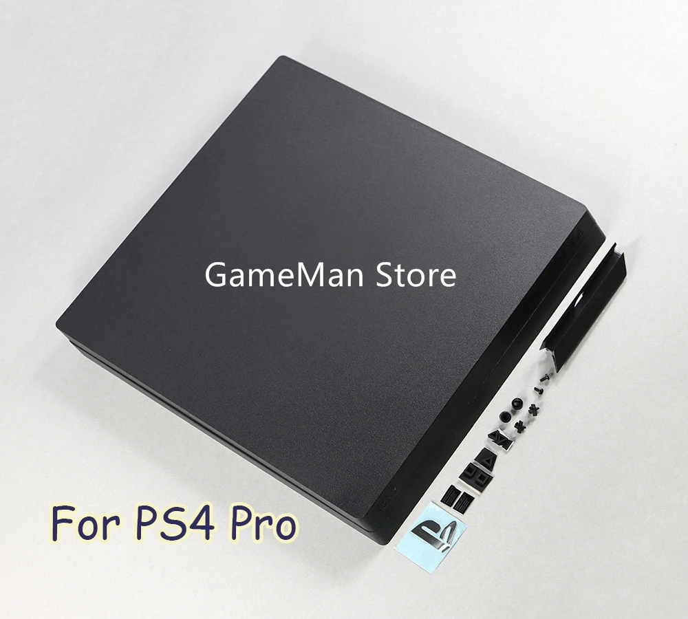 

Full Housing Shell Case For PS4 Pro Console Black Color Console House Cover Shell Have Logo
