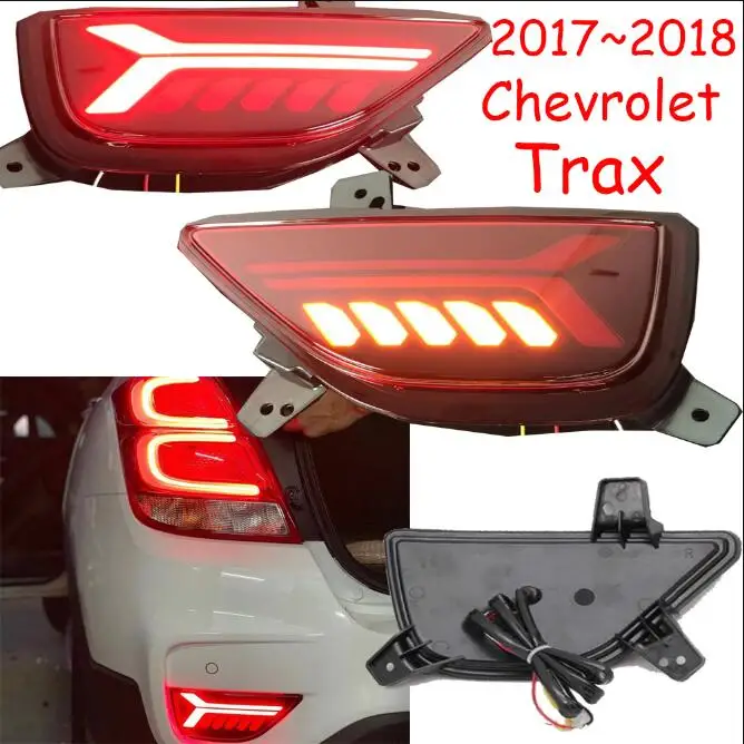 Год Автомобильный задний светильник на бампер для Chevrolet Trax задний светильник автомобильные аксессуары светодиодный DRL Taillamp для Trax противотуманный светильник - Цвет: picture