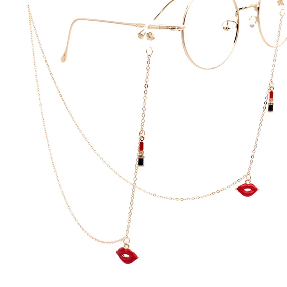 Glasses Chain Women's Gold Silver Beaded for Reading Sunglasses