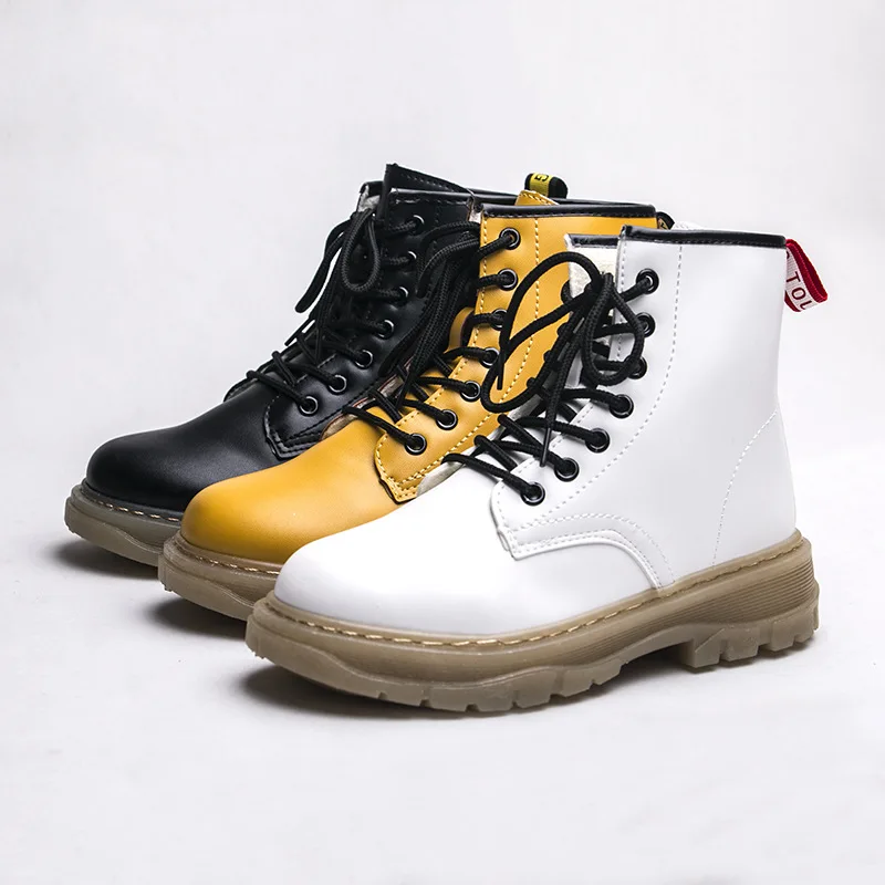 warm ladies high snow shoes leather martin boots