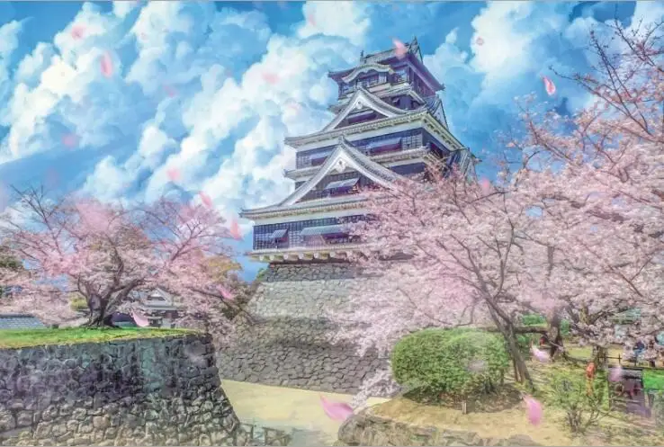 33-128Cherry Blossom 150 шт. Мини бумажные пазлы, игровые игрушки для детей и взрослых, обучающая развивающая игрушка, головоломка, сборная игрушка, головоломка GYH - Цвет: 33-128Cherry Blossom