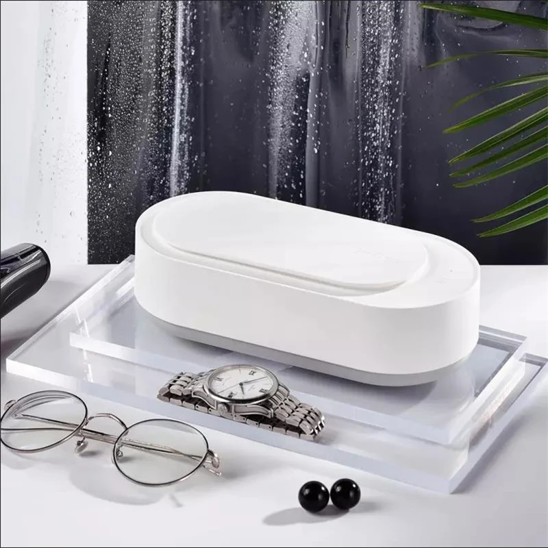 Xiaomi Mijia EraClean ультразвуковая Чистящая машина 360 ° стерео Чистящая 45000 Гц высокочастотная вибрация для чистки очков