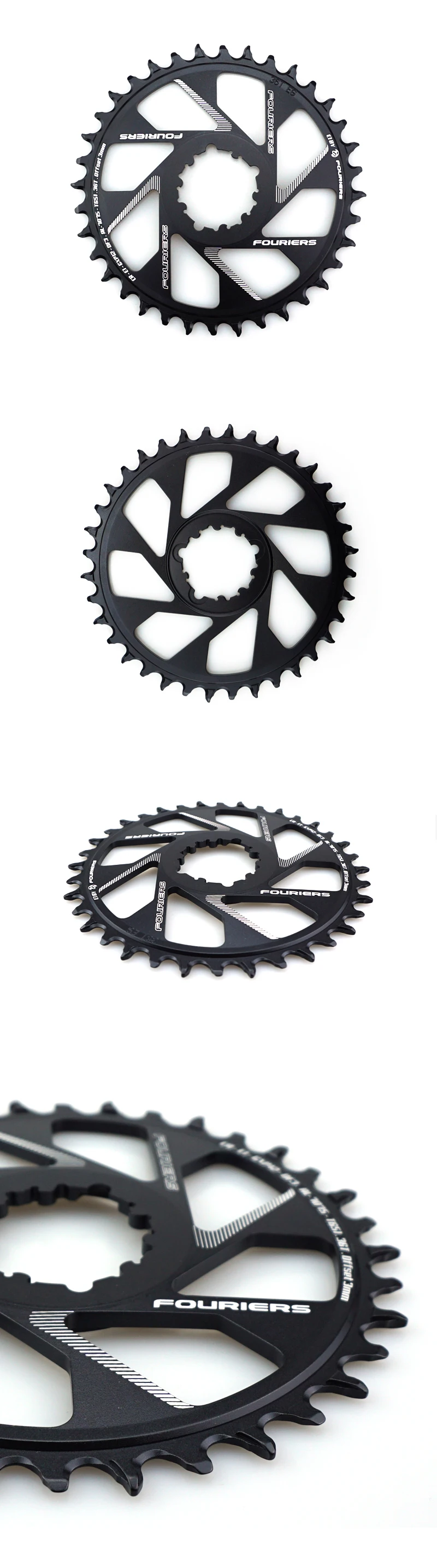 Fouriers MTB велосипед одноцепное кольцо с N/W зуб для SRAM 12 Скоростей система GXP Fix 148 мм boost hub