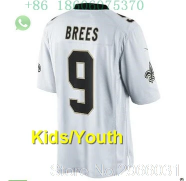 А+++ качественная детская одежда Элвин Камара 41 Drew Brees 9 Майкл Томас 13 Джерси Орлеан