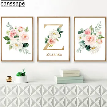 name wall art nursery