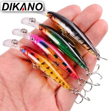 

8pcs 8.5CM /7.2G Hard Baits Fishing Lure Minnow Wobbler Fishing Lures Classic Style Fishing Tackle Slow Sinking Wobblers