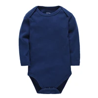 Bébé filles vêtements Body costume nouveau-né infantile garçons barboteuse infantile à manches longues été rouge combinaison coton couleur unie pyjama Bebe 2