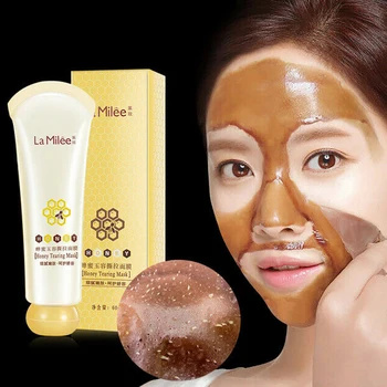 

Honey Tear Mask Exfoliating Mask Control Oil Remove Blackhead Acne Remove Dead Skin Facial Mask
