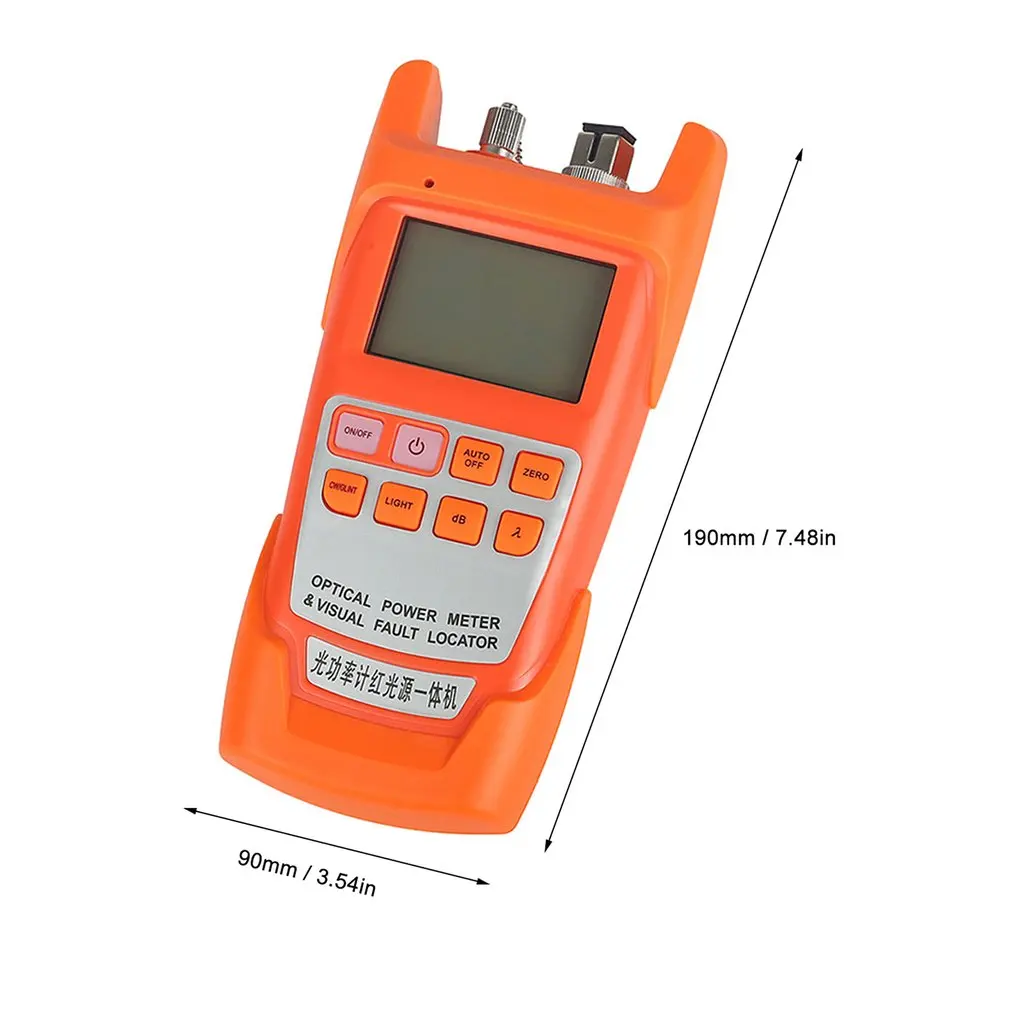 10 мВт AUA-9A измеритель оптической мощности Красный светильник источник одна машина светильник детектор неисправностей разложение лампа тестера ручка 10 км