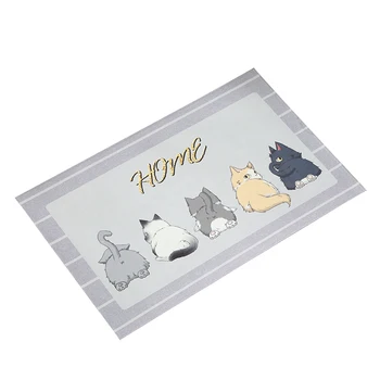 

Animals Floor Door Mat Cute Carpet Bathroom Nordic Kitchen Mats for Floor Entrance Door Welcome Felpudo Home Textile AE50MD