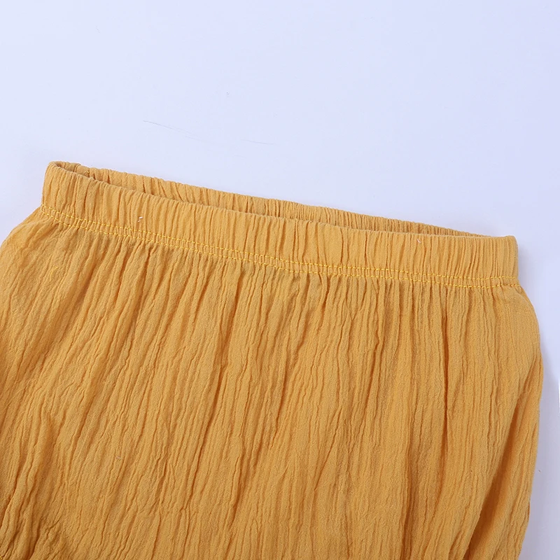Kids Tales Summer Shorts for Girls Bloomers Baby Clothes Soft Cotton Linen Bread Shorts Newborn Solid Color Infant Pants 6-24M cotton shorts baby cotton bloomers baby trousers