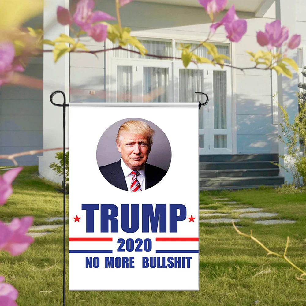 

30*45cm USA Flag Donald Trump Garden Flag Make America Great Again Donald For 2020 President USA Dropshipping