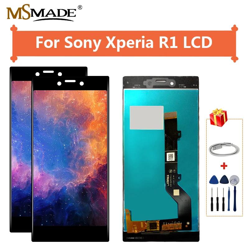 

Original R1 LCD For SONY Xperia R1 LCD Touch Screen Digitizer R1 Display Screen Replacement Parts For Sony R1 LCD Free Shipping