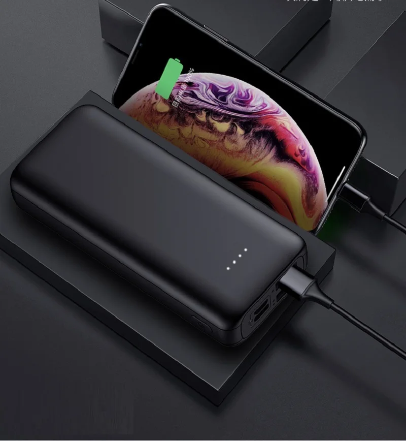 

30000mah Big Capacity Power bank For Mobile Travel Powerbank Quick Charger 3.0 Type C Power bank For iPhone Samsung