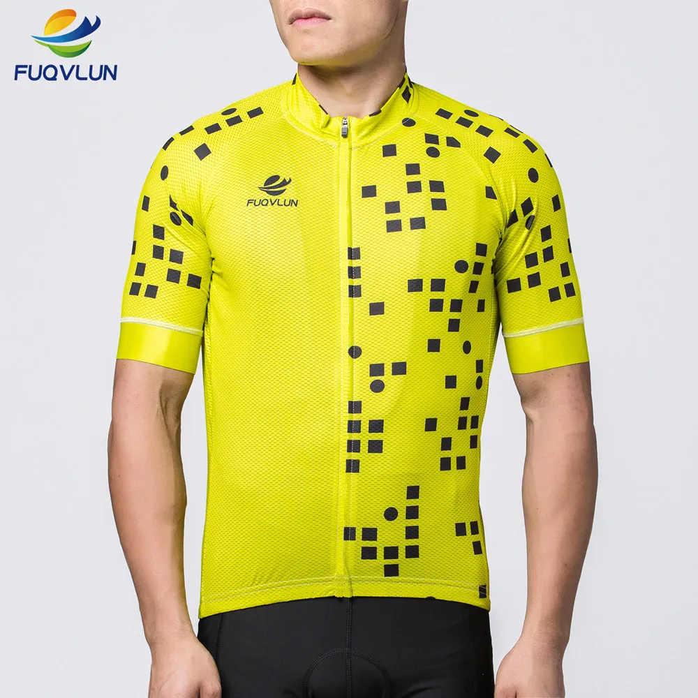 FUQVLUN Pro Cycling Jersey Summer Racing Bicycle Clothing Ropa Ciclismo Mens MTB Bike Clothes Cycling Clothing Wear