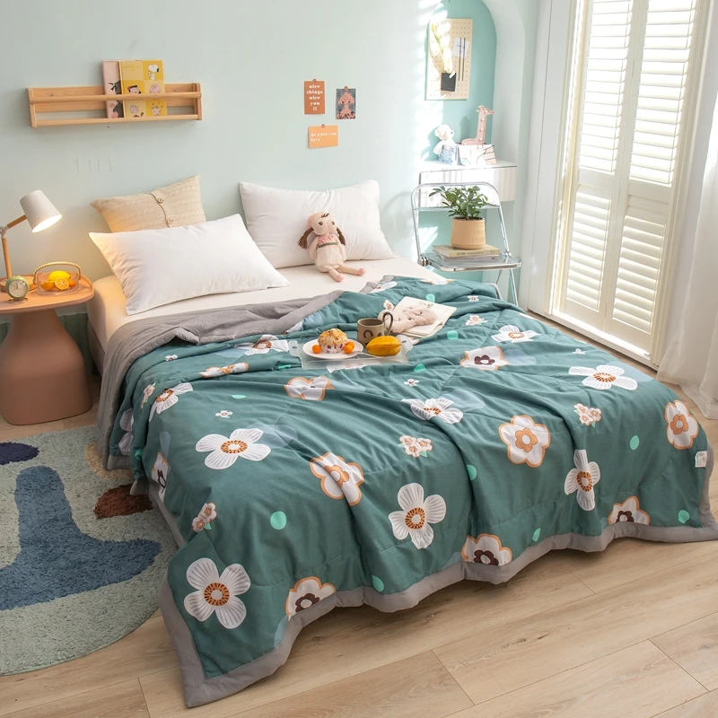 New Style Cotton Printed All Cotton Summer Quilt Air Conditioned Quilt
