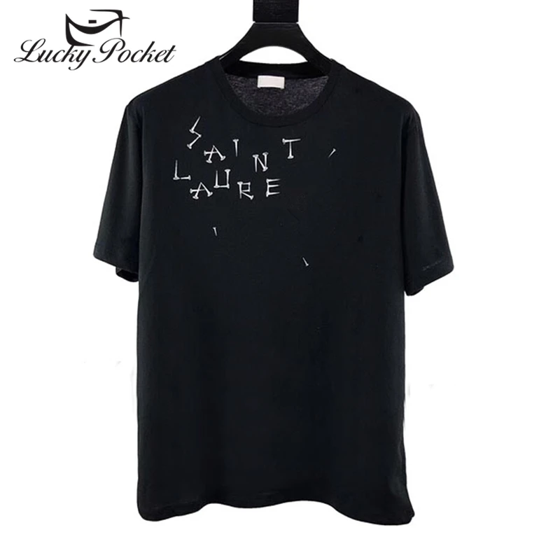 

Women Summer Brand Letter Print Cotton T-Shirt Plus Size Fashion Female Clothes O-Neck Short Sleeve Lovers Tees Casual Tops Y710