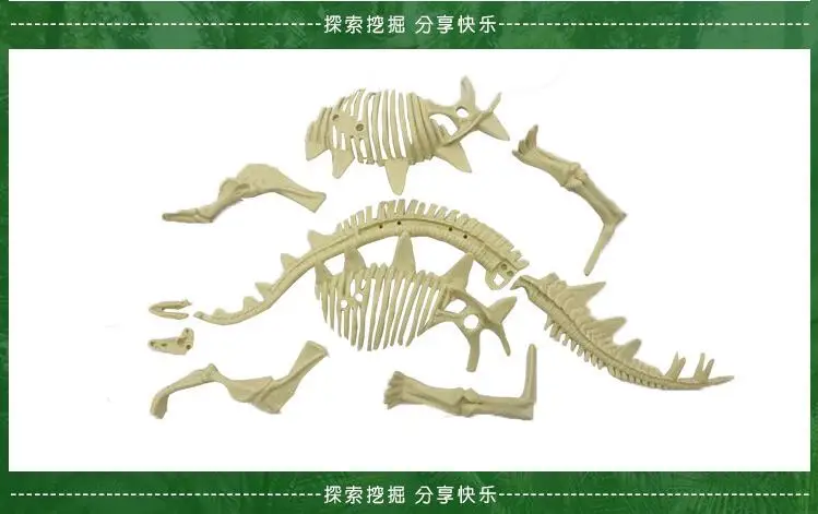 Скелет динозавра, игрушки для шахты, T-Rex, Сборная модель, детская ручная работа, сделай сам, для изготовления трицератопса, мир