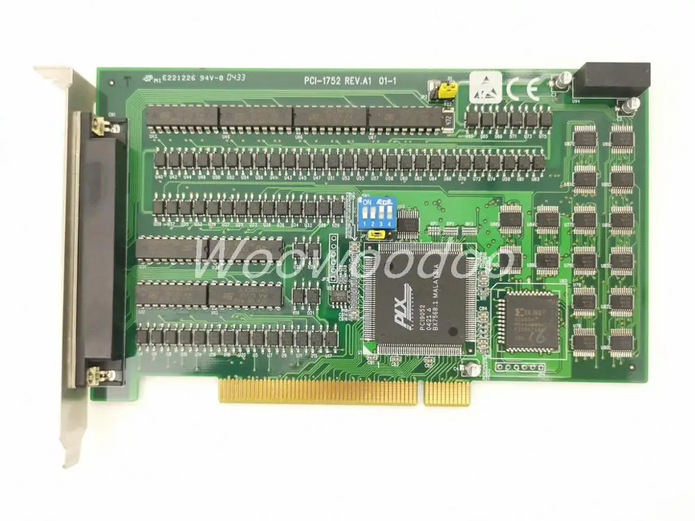 Изолированная цифровая Выходная карта PCI-1752 REV. A1 64-CH