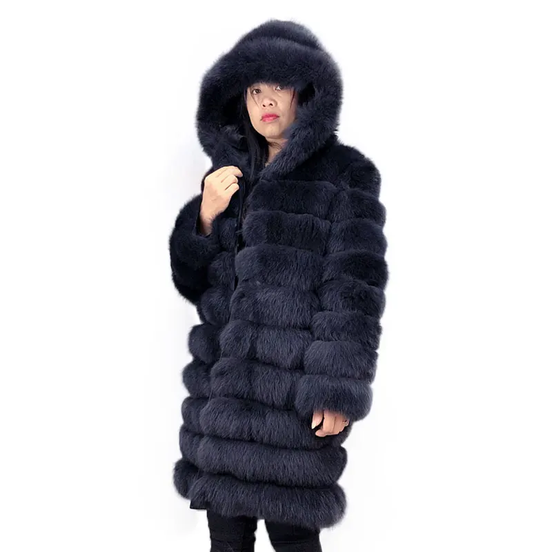 Натуральное меховое Женское пальто, настоящая зимняя шуба из лисьего меха, женская шуба из натурального Лисьего меха, сохраняющая тепло зимой