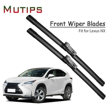 

1Set Rubber Car Front Wiper Blade Kit For Lexus NX 200t 300h 2014-2018 Original replace Accessories