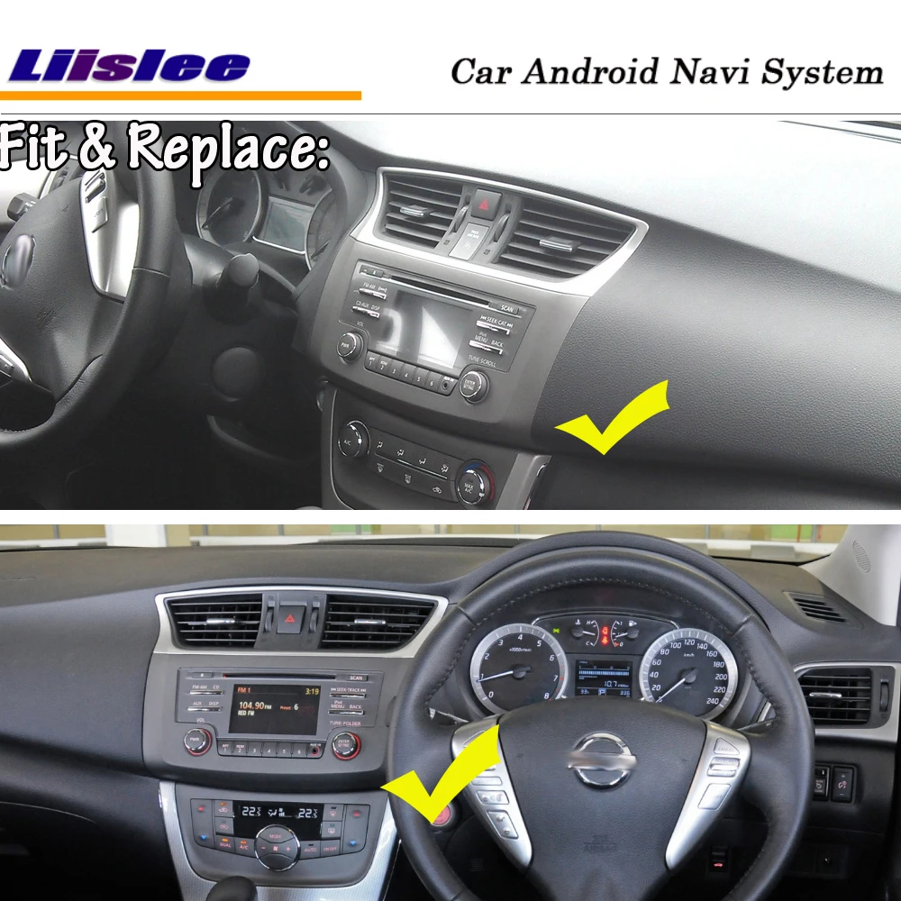 Liislee 9 дюймов Android для Nissan Sylphy 2012~ стерео автомобильный экран Carplay камера gps DVD BT Wifi Navi Карта Навигация медиа