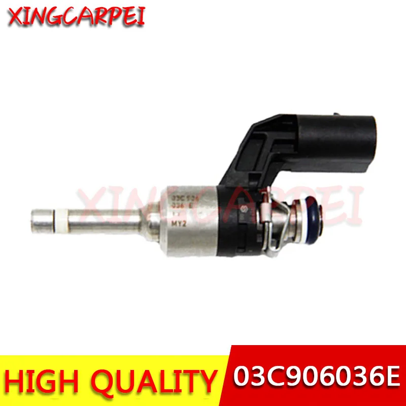 4 шт. 03C906036E Топливные форсунки подходят для Audi A1 VVW Golf Jetta Beetle Passat Tiguan Skoda Fabia Sseat 3C906036H