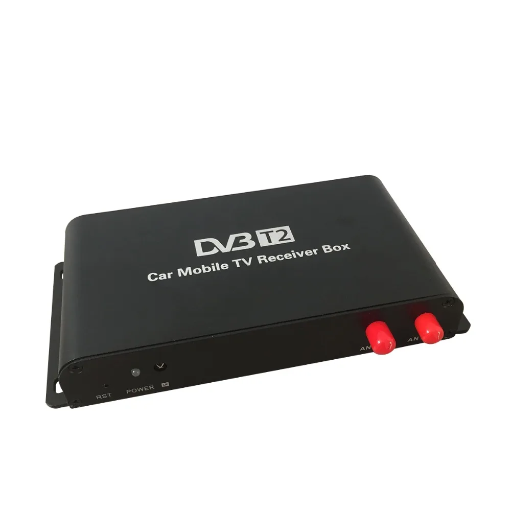 HD DVB-T2(H.265) 4 тюнера 180 км/ч 4 мобильность чип Автомобильный мобильный ТВ-приемник коробка для России, Таиланда, Сингапура, Индонезии, Колумбии