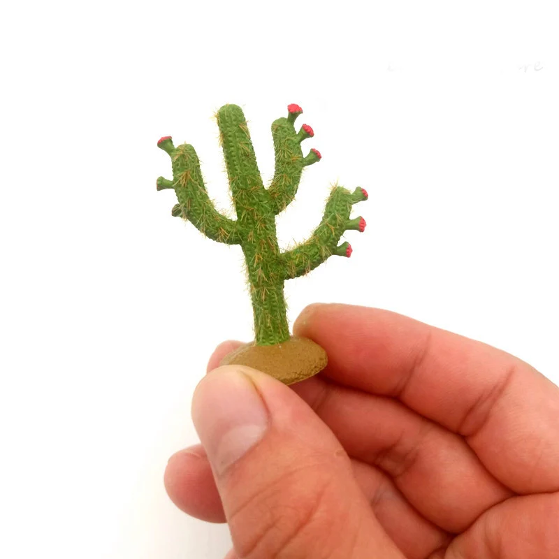 Миниатюрный пустыня растений кактуса в Северной Африке поле боя военные модели сценариев аксессуары украшения DIY Материал H5cm