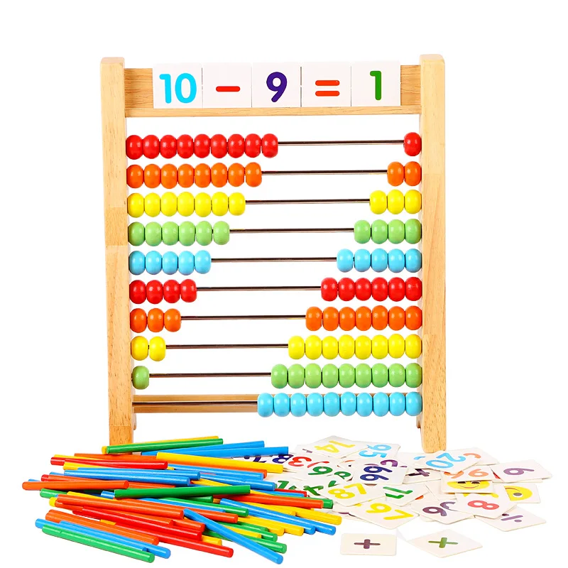 

Calculation Frame Kindergarten Young STUDENT'S Counter Children Arithmetic Rods Mathematics Abacus Arithmetic Teaching Aids Earl