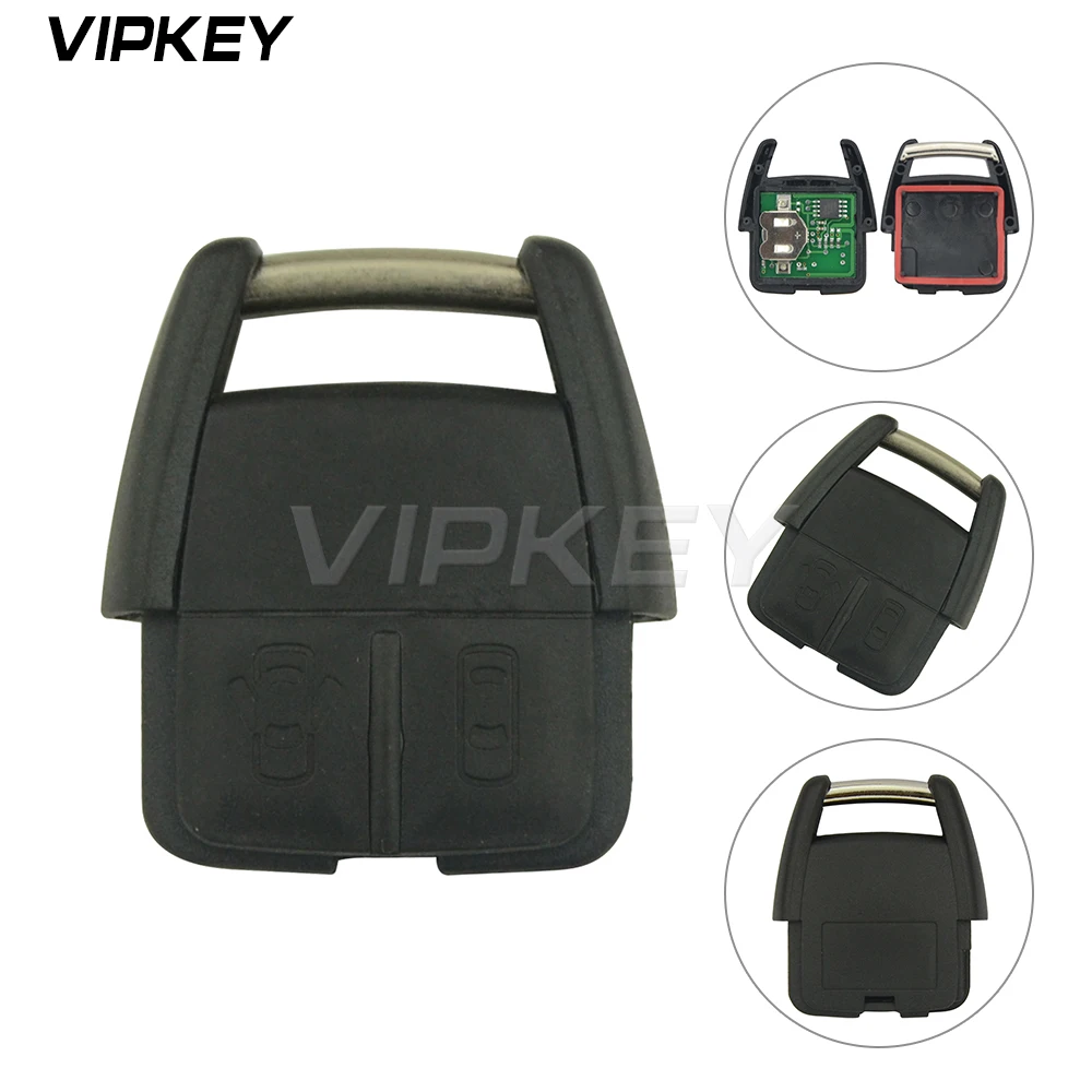 Remotekey 2000 2001 2002 2003 2004 For Opel Vauxhall Holden Astra G Zafira A Car Key  93176615 Fob 2 Button 433Mhz Remote Key