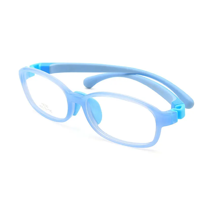 Optical Glasses frame For children boy girls Myopia eyeglasses frames with 0 degree lenses Plain mirror Points Kids Unisex 19006