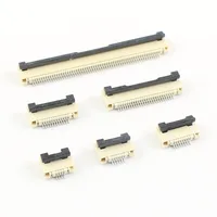 FPC FFC 0.5mm Pitch Cable Connector Flip Flat Bottom Contact 4/8/10/12/16/20/24/30/32/34/40/45/50/54/55 Pins 2