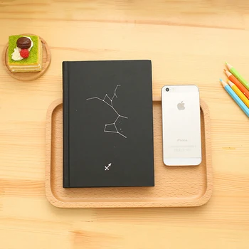 

Starry Sky Black constellation Notebook Planner Album Sketchbook Diary Book DIY Stationery Note Office School Stationery Papelar