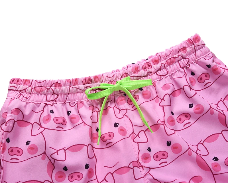 Купальные плавки для отдыха новинка шорты женщин сексуальные розовые с принтом