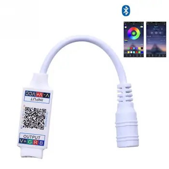 

Intelligent Bluetooth 4.0 Dimmer RGB controller Mini WIFI RGBW LED Lamp Phone APP Accessories Tool APP Light Strip DC 5-24v