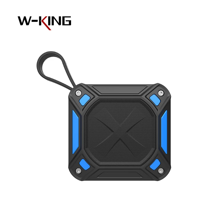 Синий W king Портативный беспроводной Bluetooth Водонепроницаемый Динамик 1500 мАч
