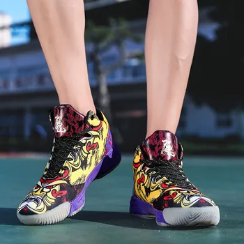 

Designer Brand Sport Shoes Men Cushioning Basketball Shoes Breathable Light Jordan Shoes Men Women Basketball Sneakers Non-Slip