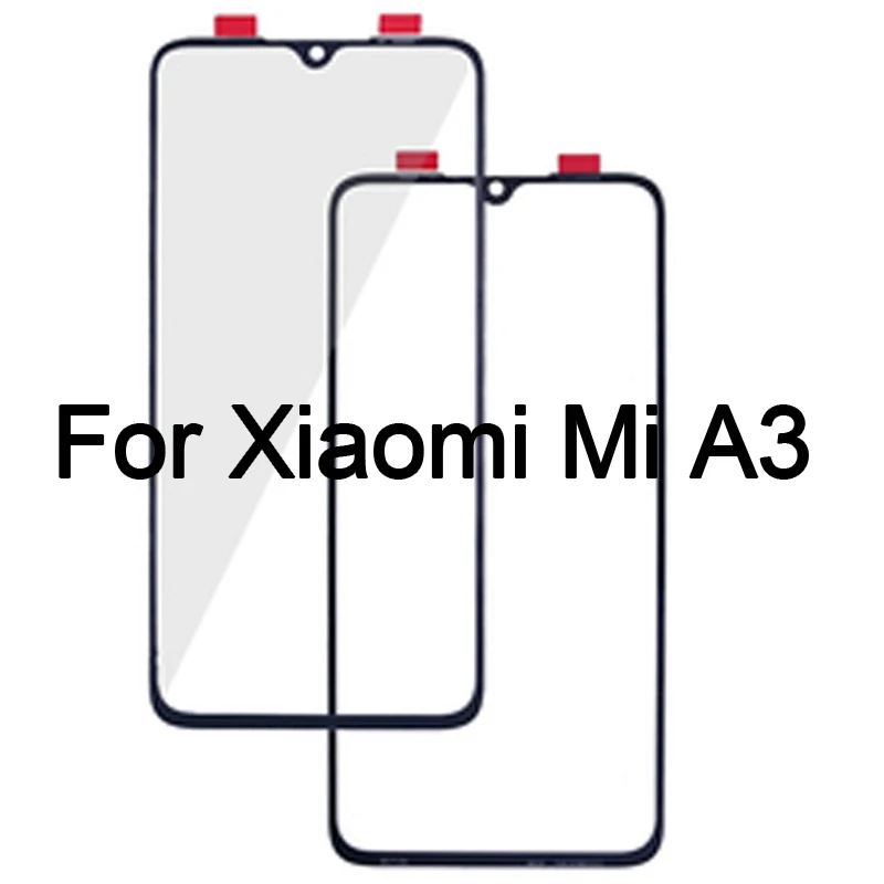 Для Xiaomi mi A3 переднее внешнее стекло сенсорный экран для Xiaomi mi 3 LCD защитный экран Xiao mi a3 Запчасти для сенсорного экрана