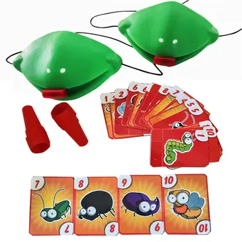 

Holiday Hobby Party Tongue Athletic Interactive Improve Gift Family Game Kid Festival Cards Christmas Toy Home Funny Desk