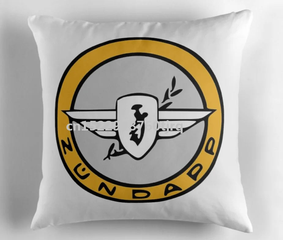 NEW ZUNDAPP Logo Print Pillow Case cotton made pillowcase wholesale 45X45cm,55X55cm(Two side - Цвет: photo color