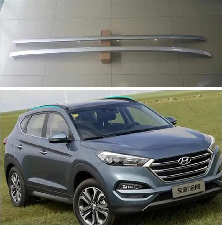 Монтажный багажник ABS для Hyundai Tucson 2015 2016 2017 2018 (черный серебристый) | Автомобили и