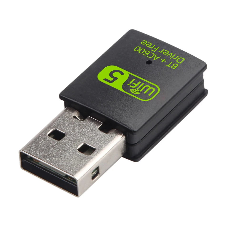 Creacube 5G беспроводной USB WiFi Bluetooth адаптер 600M приемник 4 2 сетевая карта передатчик