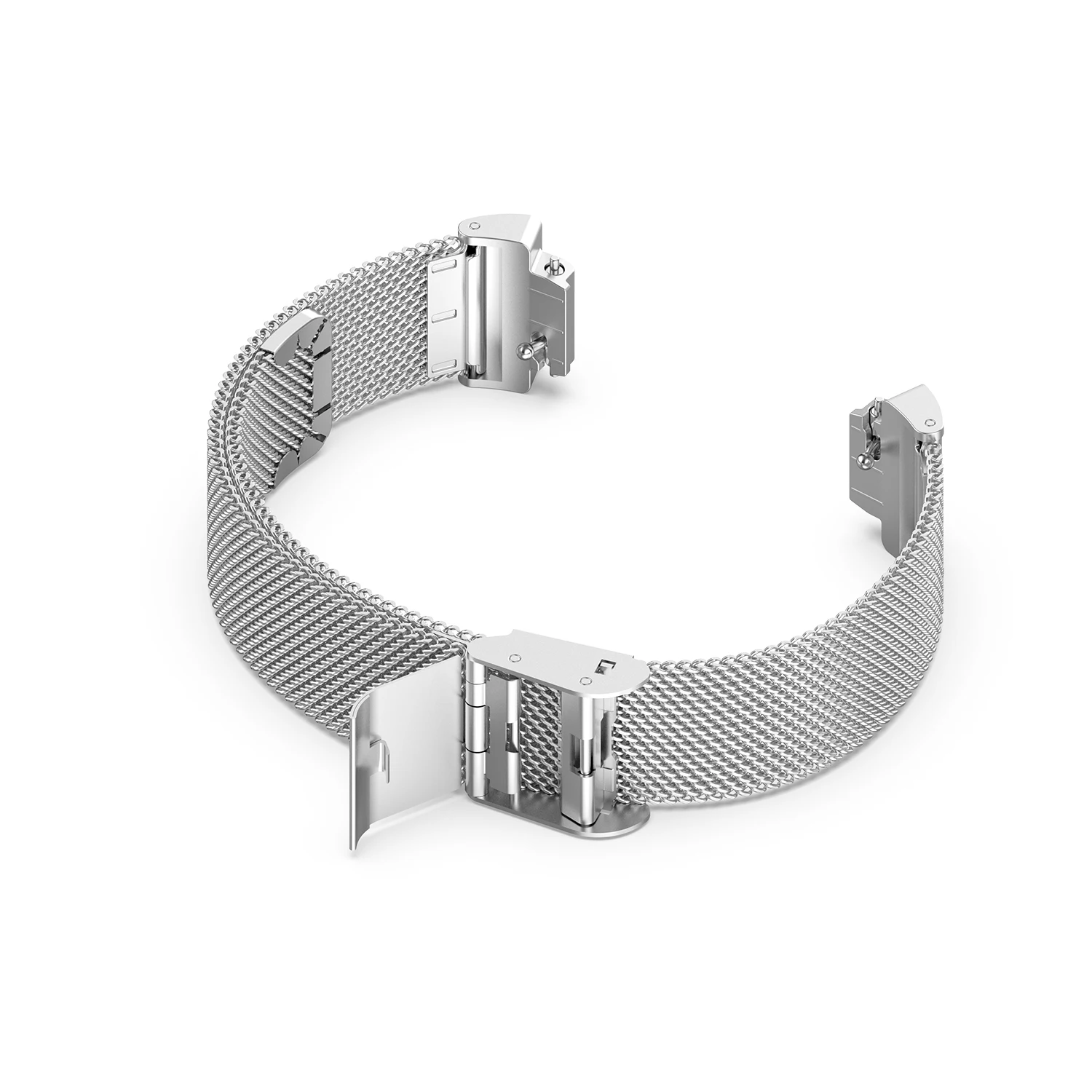 Стиль из нержавеющей стали сетка сменный ремешок для Fitbit Inspire/Inspire HR/ACE2 умный ремень браслет